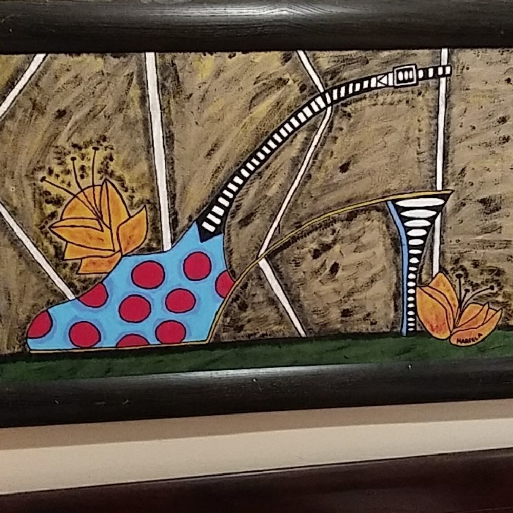 Acrilyc paint Wall art 